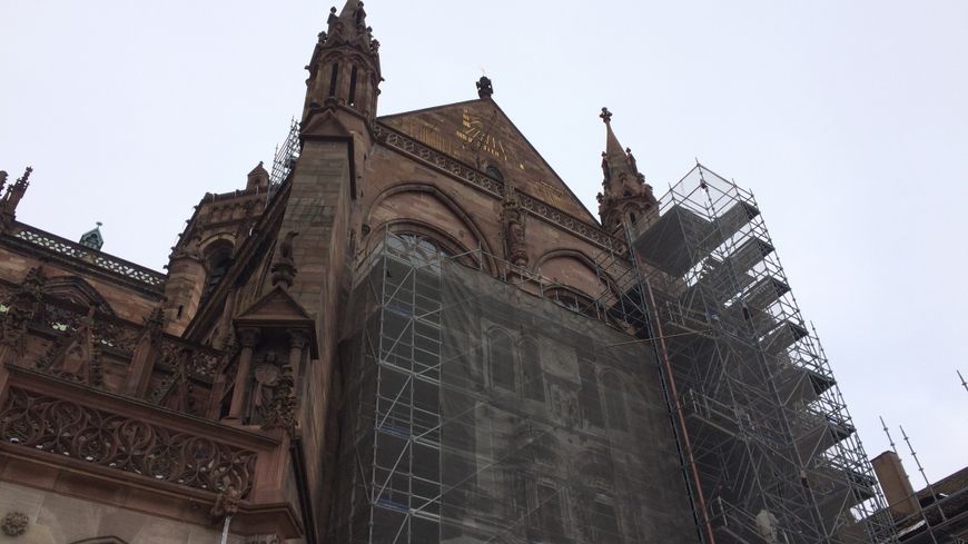 la rénovation  de la cathédrale